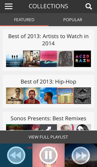 Indie Shuffle iOS app Indie Shuffle iOS app