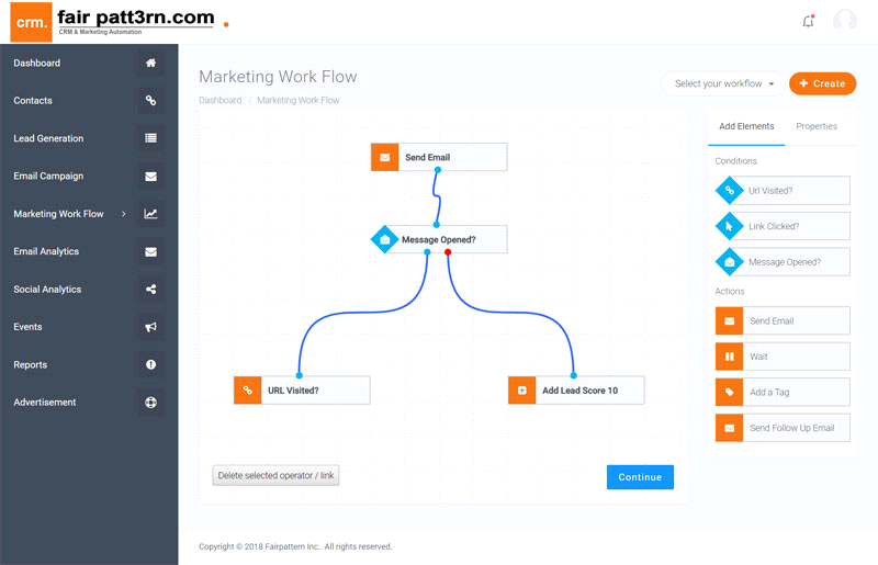 Fair Pattern's CRM